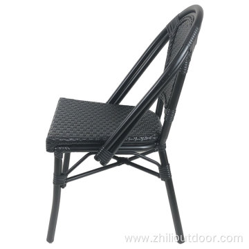 Aluminum Bistro Outdoor French Cafe Chairs